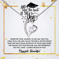 Thumbnail for Graduation Day Personalized Message Card Necklace