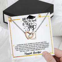 Thumbnail for Graduation Day Personalized Message Card Necklace