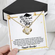 Graduation Day Personalized Message Card Necklace