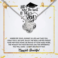 Thumbnail for Graduation Day Personalized Message Card Necklace