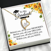 Thumbnail for Graduation Day Personalized Message Card Necklace