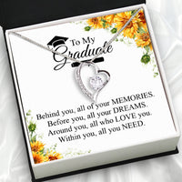 Thumbnail for Graduation Day Personalized Message Card Necklace