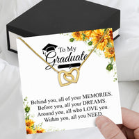 Thumbnail for Graduation Day Personalized Message Card Necklace