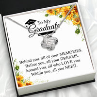 Thumbnail for Graduation Day Personalized Message Card Necklace