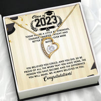 Thumbnail for Graduation Day Personalized Message Card Necklace