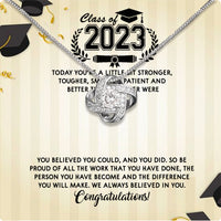 Thumbnail for Graduation Day Personalized Message Card Necklace