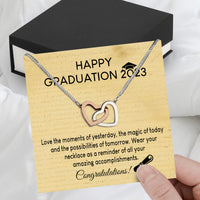 Thumbnail for Graduation Day Personalized Message Card Necklace