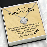 Thumbnail for Graduation Day Personalized Message Card Necklace