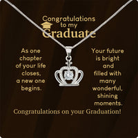 Thumbnail for Graduation Day Personalized Message Card Necklace