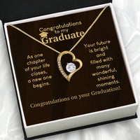 Thumbnail for Graduation Day Personalized Message Card Necklace