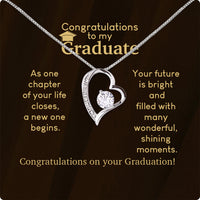 Thumbnail for Graduation Day Personalized Message Card Necklace