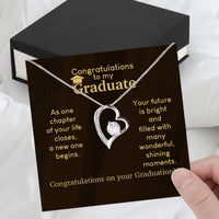 Thumbnail for Graduation Day Personalized Message Card Necklace