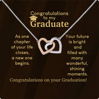 Thumbnail for Graduation Day Personalized Message Card Necklace