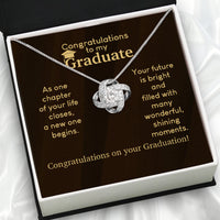 Thumbnail for Graduation Day Personalized Message Card Necklace