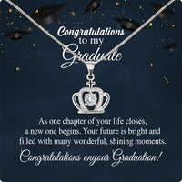 Thumbnail for Graduation Day Personalized Message Card Necklace