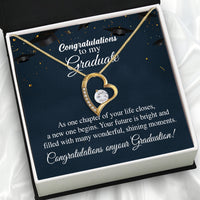 Thumbnail for Graduation Day Personalized Message Card Necklace