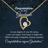 Thumbnail for Graduation Day Personalized Message Card Necklace