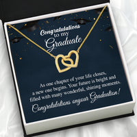 Thumbnail for Graduation Day Personalized Message Card Necklace