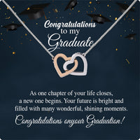 Thumbnail for Graduation Day Personalized Message Card Necklace