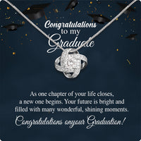 Thumbnail for Graduation Day Personalized Message Card Necklace