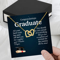 Thumbnail for Graduation Day Personalized Message Card Necklace