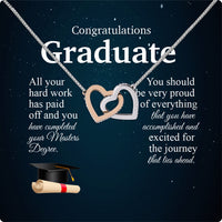 Thumbnail for Graduation Day Personalized Message Card Necklace