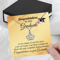 Thumbnail for Graduation Day Personalized Message Card Necklace