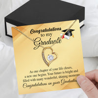 Thumbnail for Graduation Day Personalized Message Card Necklace