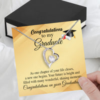 Thumbnail for Graduation Day Personalized Message Card Necklace