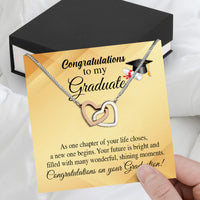 Thumbnail for Graduation Day Personalized Message Card Necklace