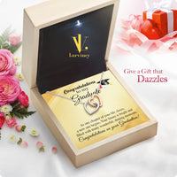 Thumbnail for Graduation Day Personalized Message Card Necklace