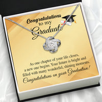 Thumbnail for Graduation Day Personalized Message Card Necklace