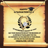 Thumbnail for Graduation Day Personalized Message Card Necklace