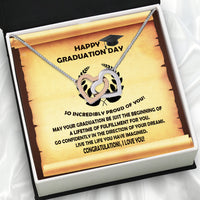 Thumbnail for Graduation Day Personalized Message Card Necklace