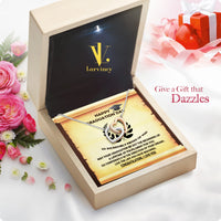 Thumbnail for Graduation Day Personalized Message Card Necklace