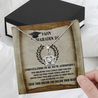 Thumbnail for Graduation Day Personalized Message Card Necklace