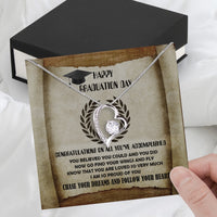 Thumbnail for Graduation Day Personalized Message Card Necklace