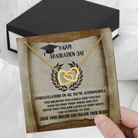 Thumbnail for Graduation Day Personalized Message Card Necklace