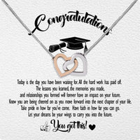 Thumbnail for Graduation Day Personalized Message Card Necklace