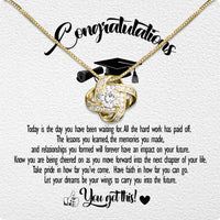 Thumbnail for Graduation Day Personalized Message Card Necklace