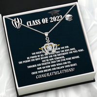 Thumbnail for Graduation Day Personalized Message Card Necklace