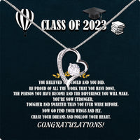 Thumbnail for Graduation Day Personalized Message Card Necklace