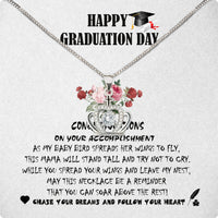 Thumbnail for Graduation Day Personalized Message Card Necklace