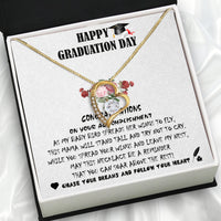 Thumbnail for Graduation Day Personalized Message Card Necklace