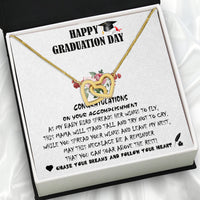 Thumbnail for Graduation Day Personalized Message Card Necklace