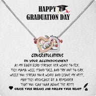 Graduation Day Personalized Message Card Necklace
