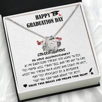 Thumbnail for Graduation Day Personalized Message Card Necklace