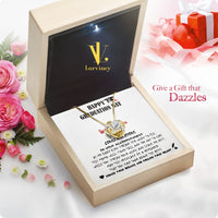 Thumbnail for Graduation Day Personalized Message Card Necklace