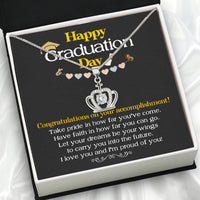 Thumbnail for Graduation Day Personalized Message Card Necklace