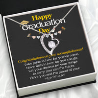 Thumbnail for Graduation Day Personalized Message Card Necklace